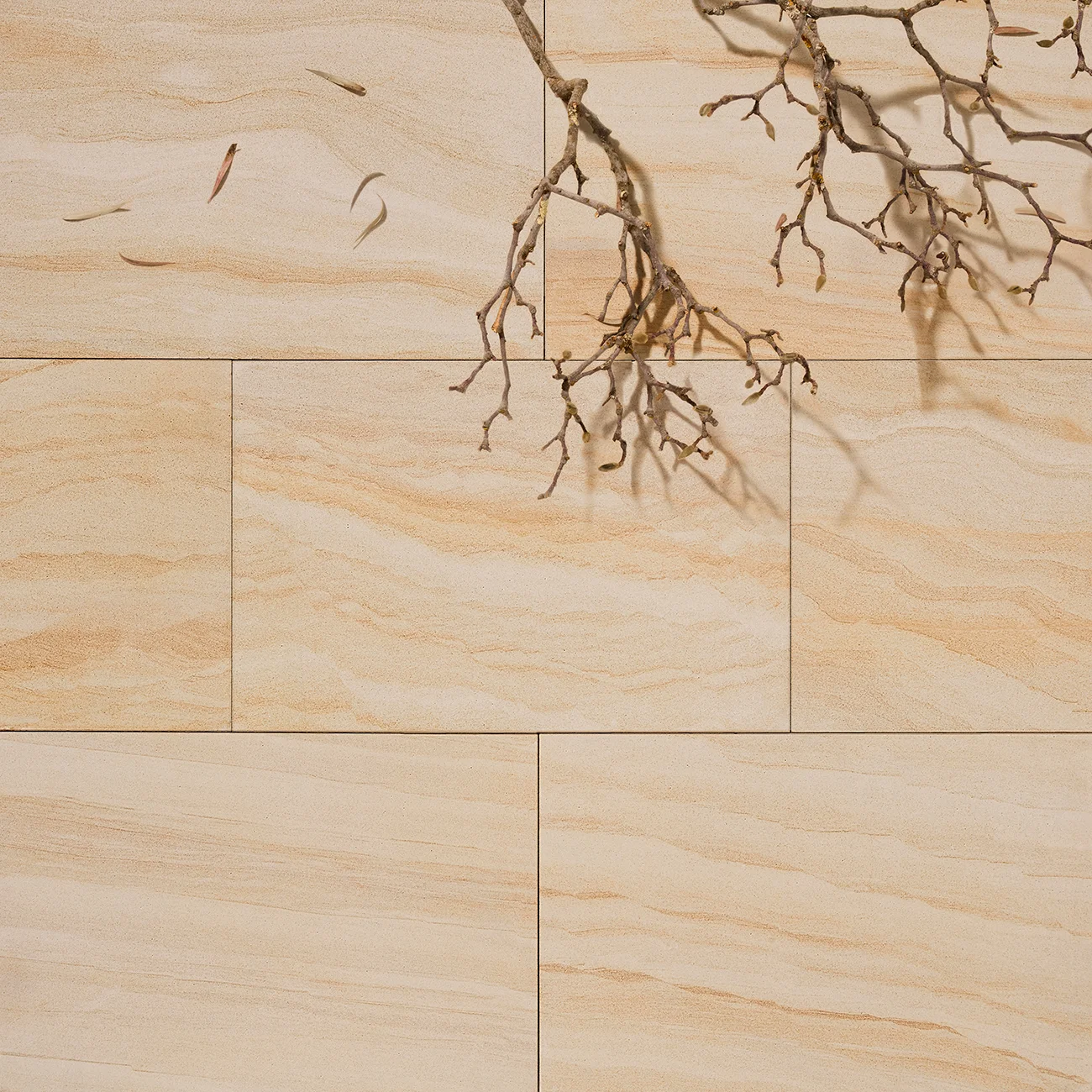 TEAKWOOD SANDSTONE HONED 600X400X20 - Image 4
