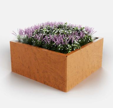 400x600 FIX. HEIGHT PLANTER BOX S-CURVE