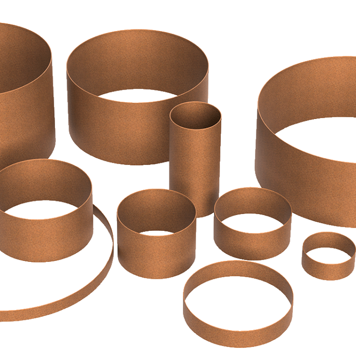 800MMx765MM RINGS RED SHAPESCAPER - Image 2