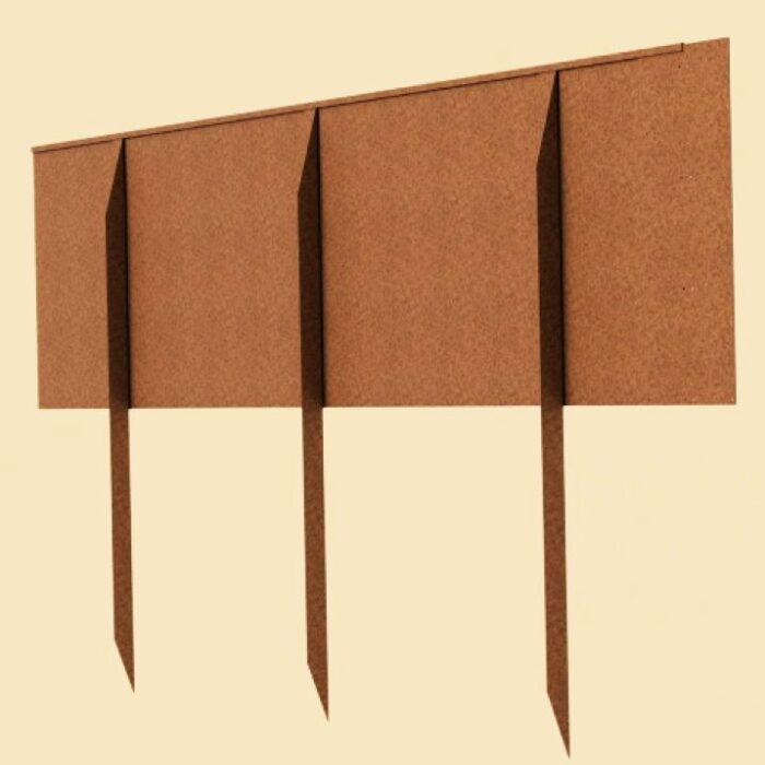 3.0MMx450MM RED ANGLED STAKE SHAPESCAPE - Image 2