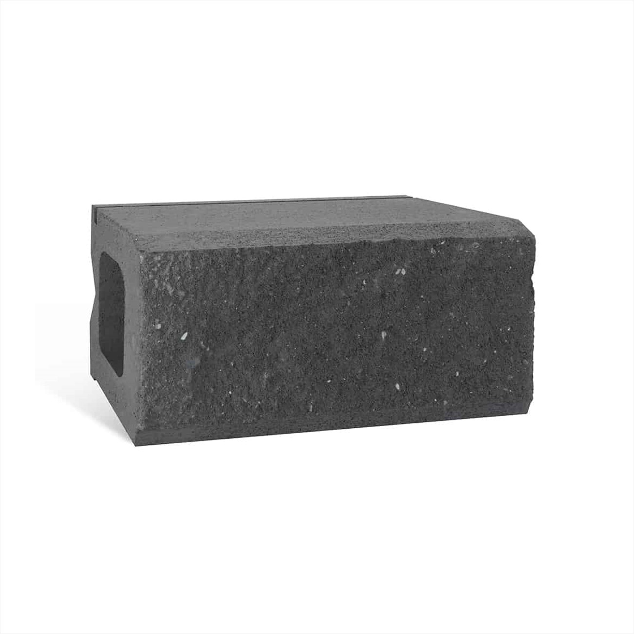 WALLSTONE 3 BL CHARCOAL 300X220X150