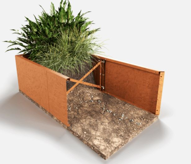560x800 FIX. HEIGHT PLANTER BOX S-CURVE