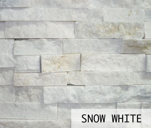 STACKED PANEL SNOW WHITE 600X150X10-20