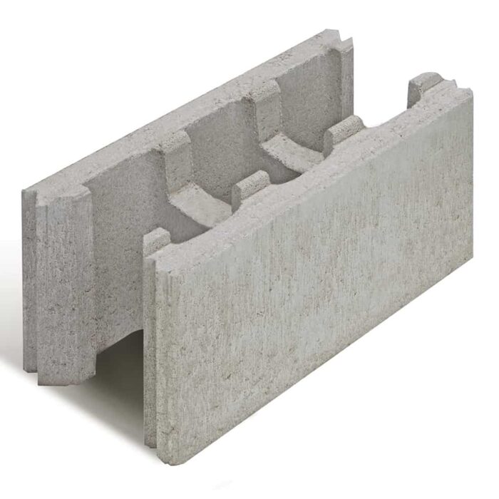 VERSALOC GREY FULL BLOCK 400X200X190