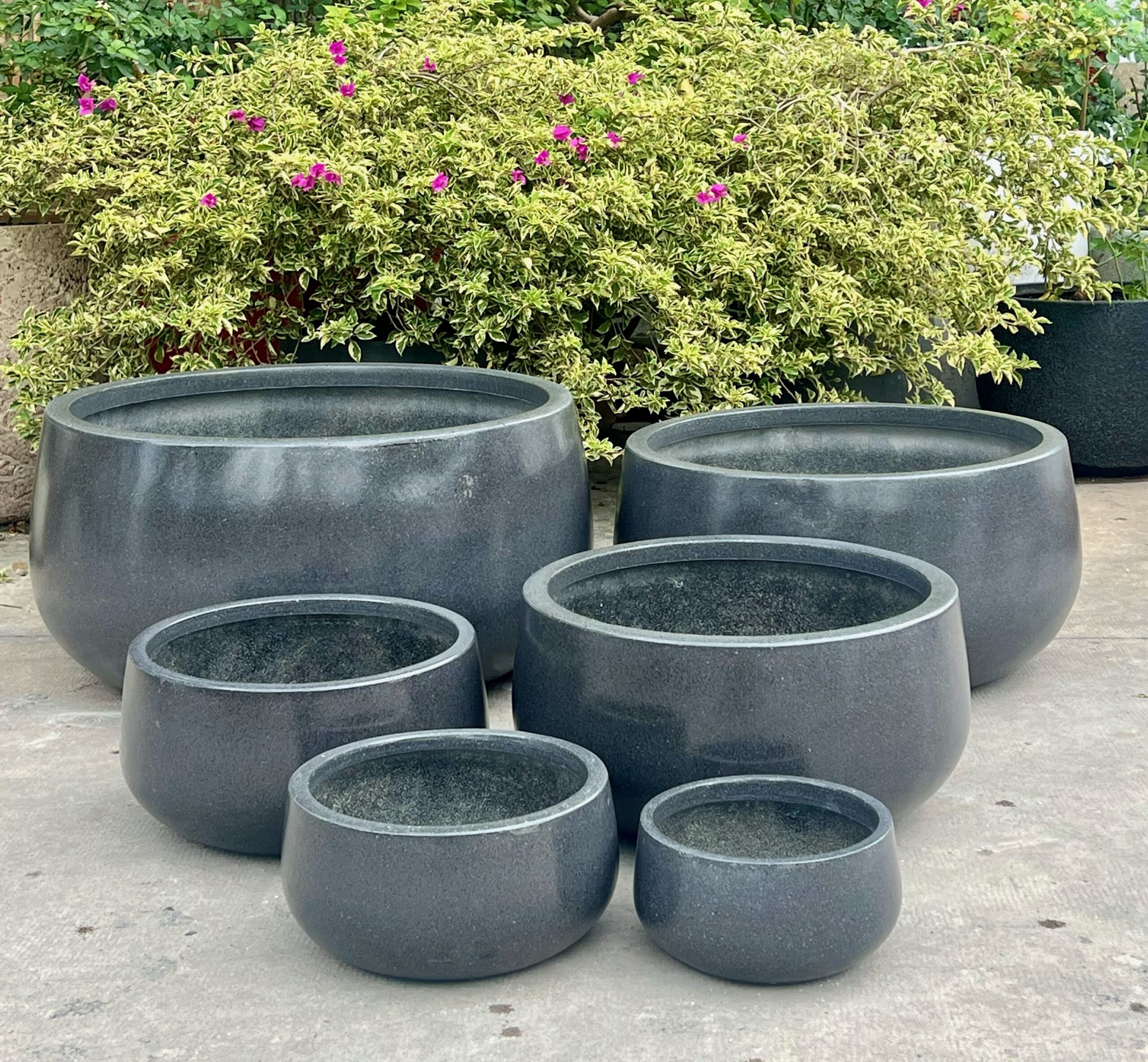 ANDY BOWL DARK GREY SET OF 6