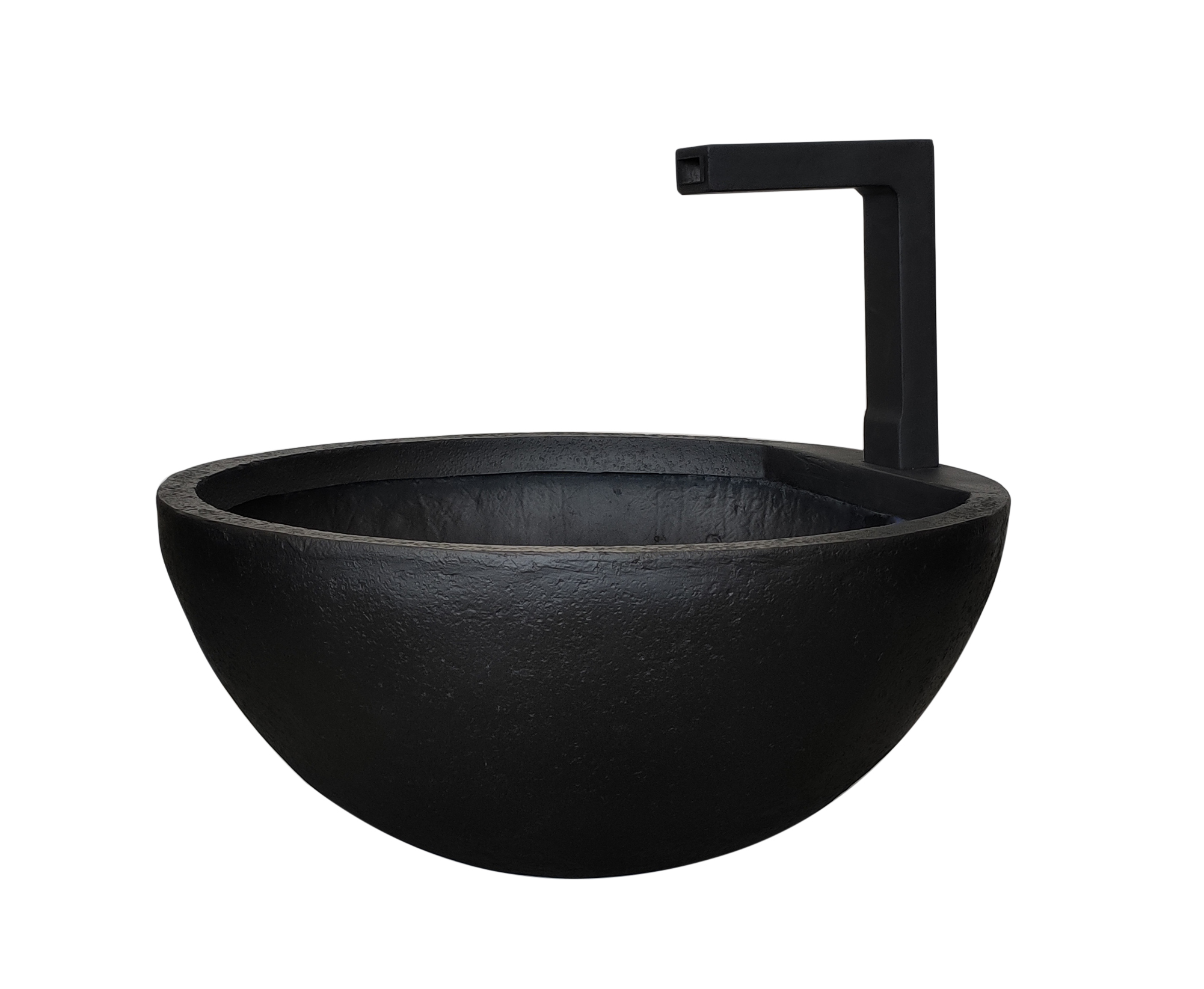 PATIO POND LGE BLACK SEASONAL - Image 3