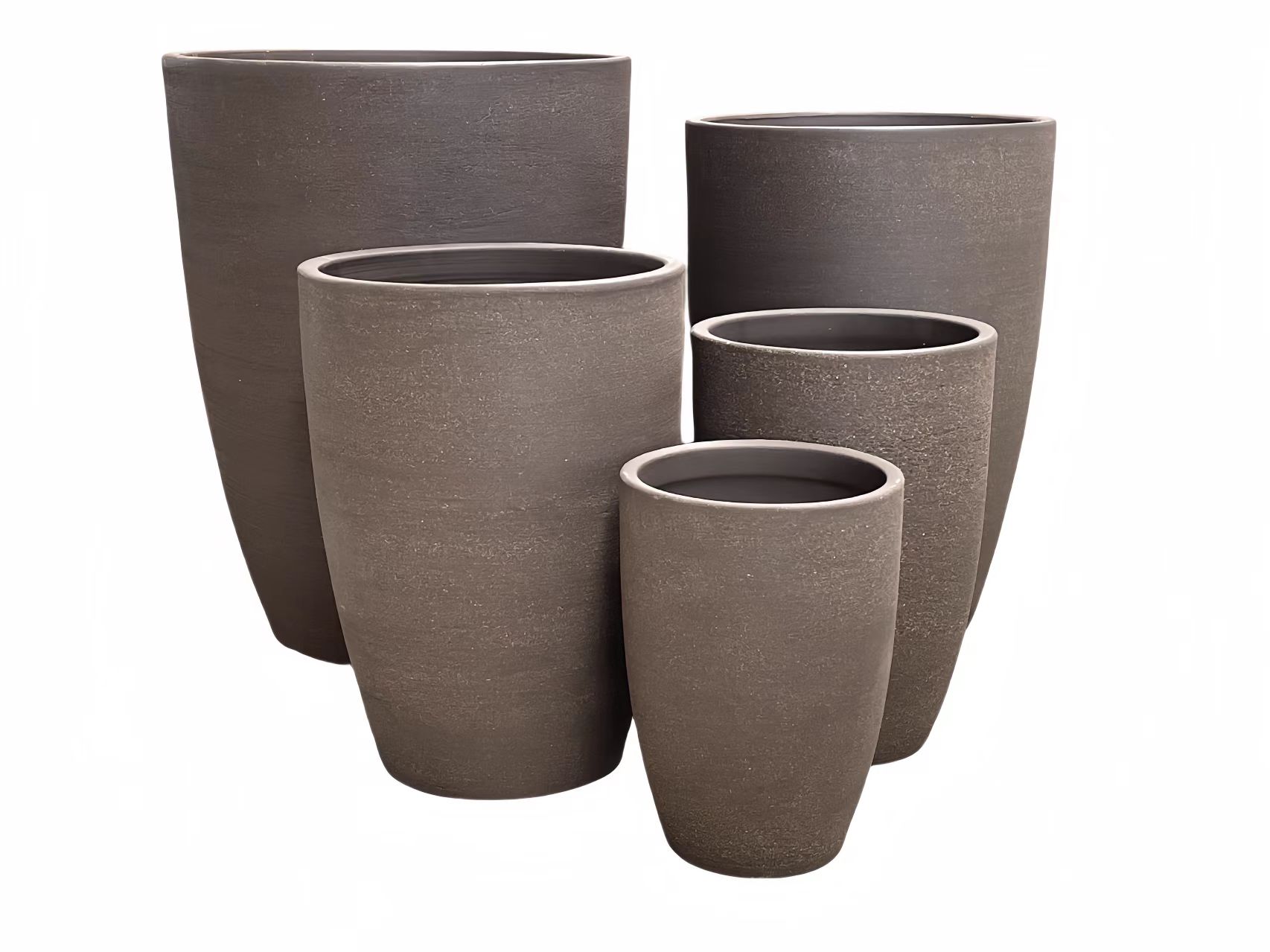 SUMMIT U POT SET SEASONAL BROWN