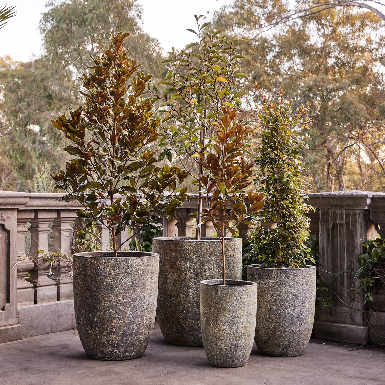 CHAMBERS U POT SET ATLANTIC GRN SEASONAL