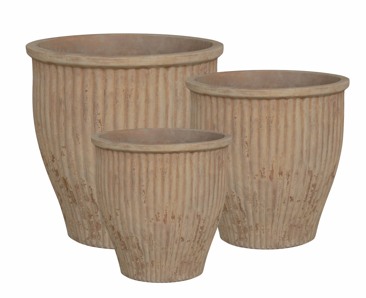PALERMO THREADS VASE SET 3 SEASONAL