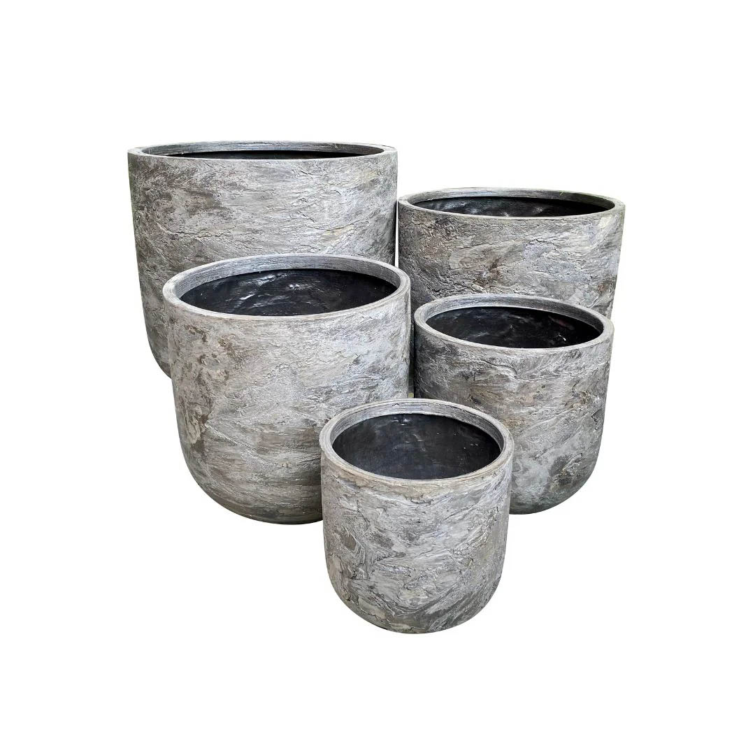 PRAGUE EGG SET PIETRA GREY