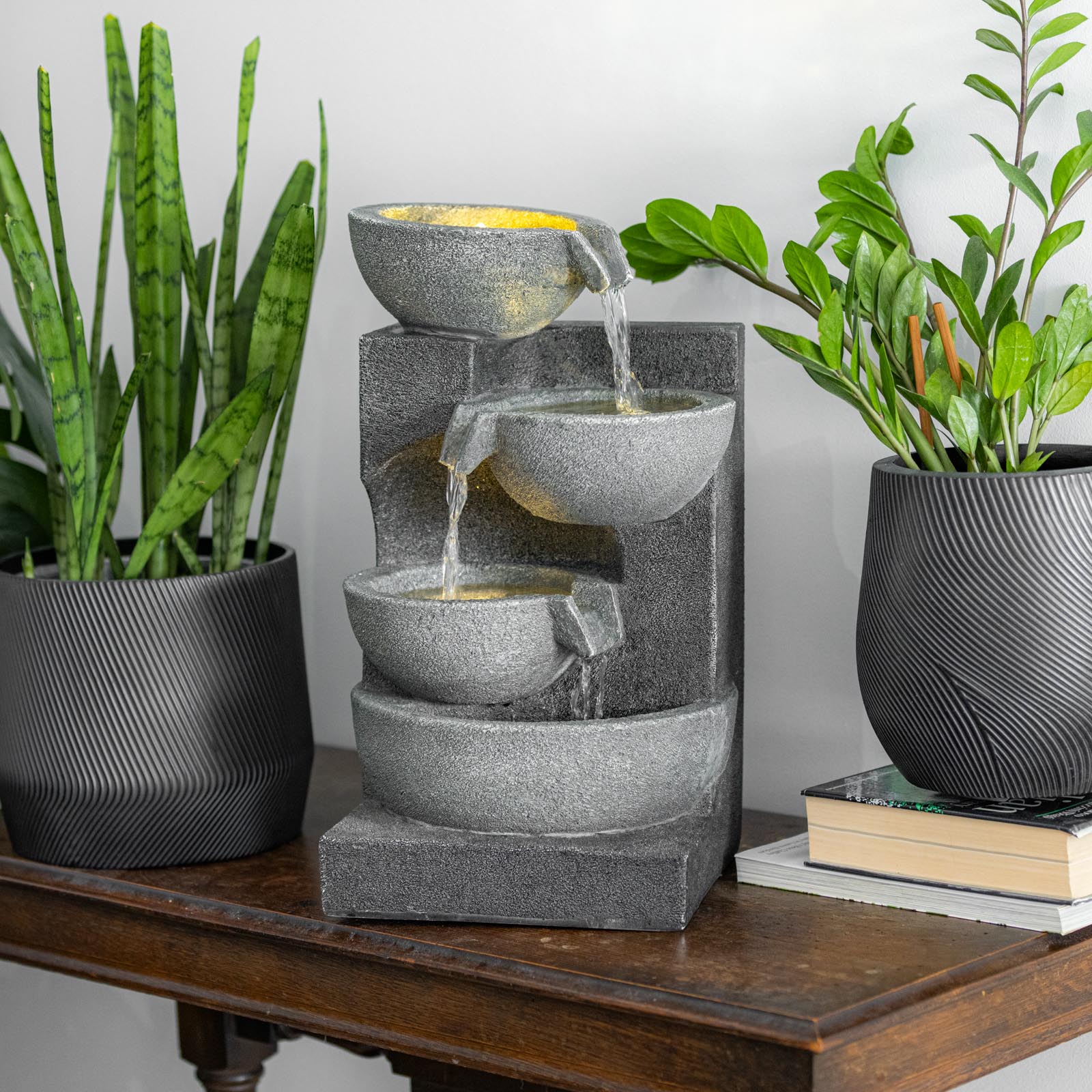 GLOWSTONE BOWL FOUNTAIN