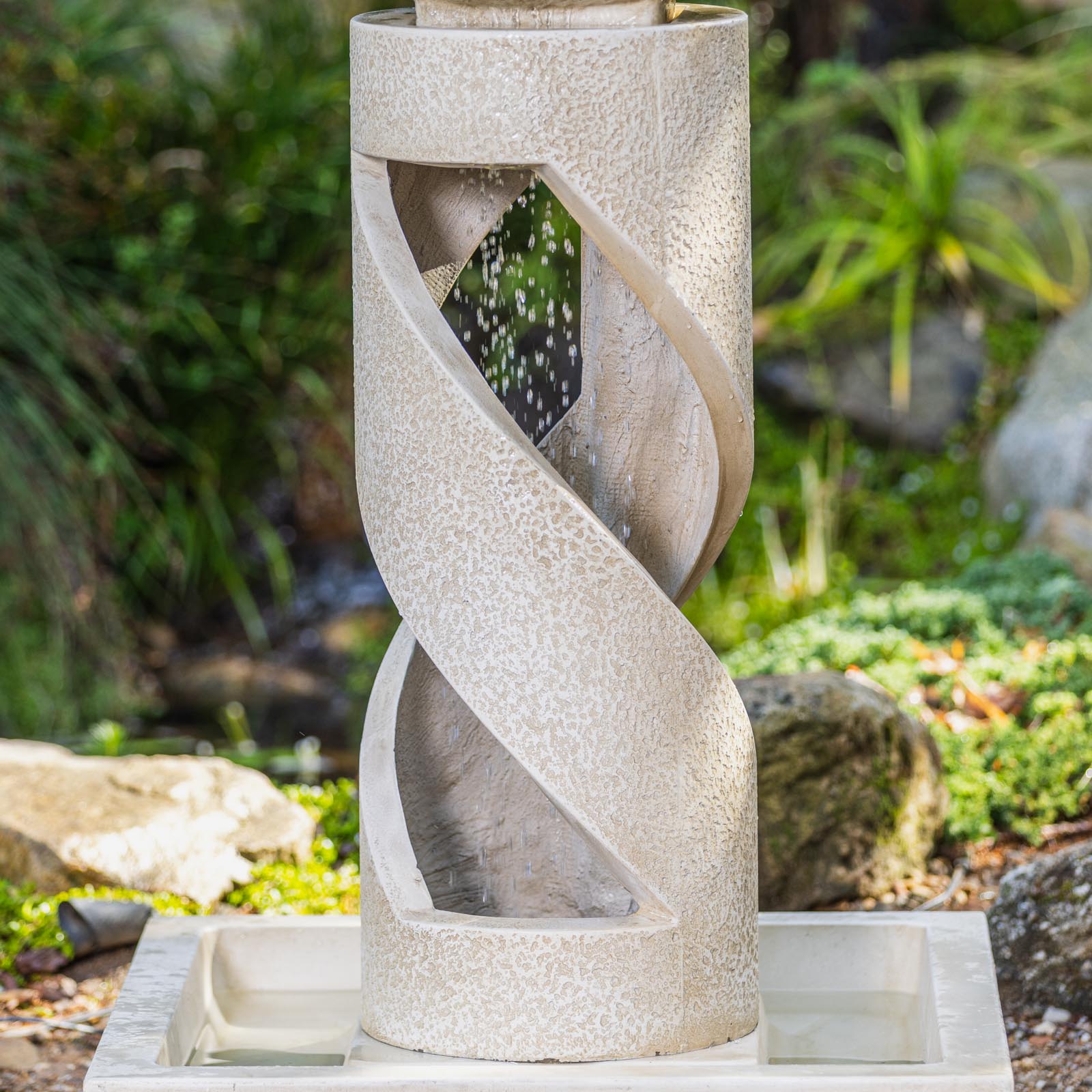 TWIRL BOWL FOUNTAIN SANDSTONE - Image 4
